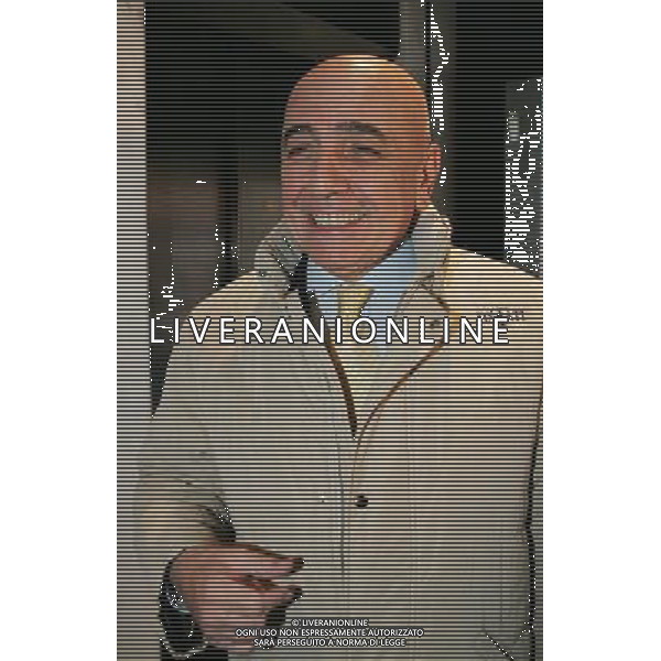 Milano 26 gennaio 2006 Lega Calcio Assemblea straordinaria serie B nella foto: Galliani Adriano foto Andry / Ag. Aldo Liverani