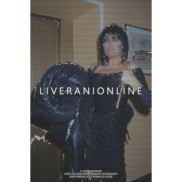 DIAP-RETROSPETTIVA LOREDANA BERTE\' CANTANTE NELLA FOTO LOREDANA BERTE\' NELL\'ANNO 1994 A SANREMO AG ALDO LIVERANI SAS 