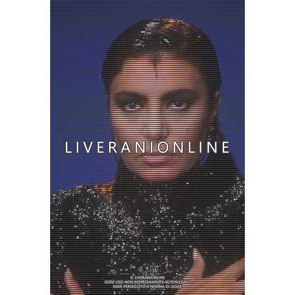 DIAP-RETROSPETTIVA LOREDANA BERTE\' CANTANTE NELLA FOTO LOREDANA BERTE\' NELL\'ANNO 1984 AG ALDO LIVERANI SAS 