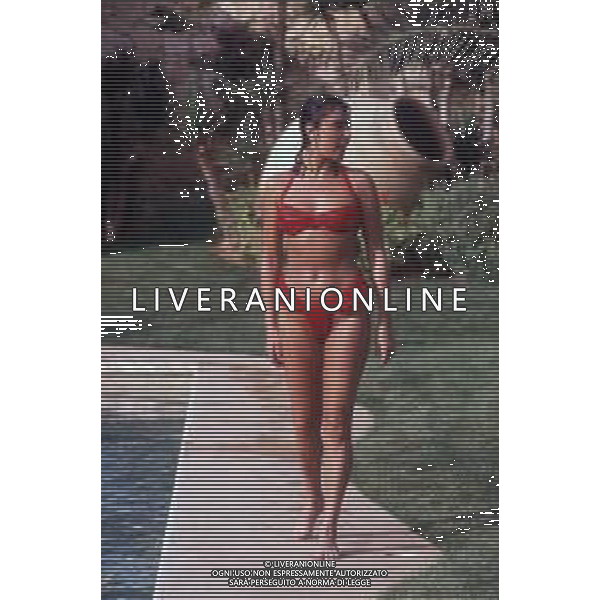 DIAP-RETROSPETTIVA LOREDANA BERTE\' CANTANTE NELLA FOTO LOREDANA BERTE\' NELL\'ANNO 1988 AG ALDO LIVERANI SAS  