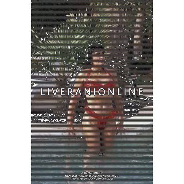 DIAP-RETROSPETTIVA LOREDANA BERTE\' CANTANTE NELLA FOTO LOREDANA BERTE\' NELL\'ANNO 1988 AG ALDO LIVERANI SAS  