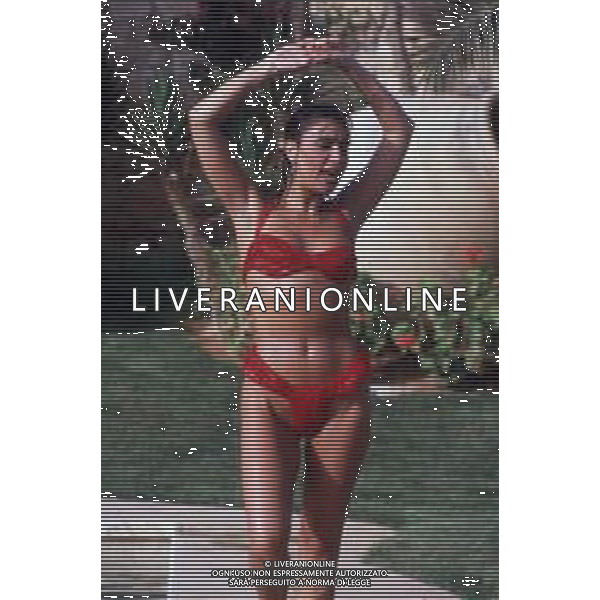 DIAP-RETROSPETTIVA LOREDANA BERTE\' CANTANTE NELLA FOTO LOREDANA BERTE\' NELL\'ANNO 1988 AG ALDO LIVERANI SAS  