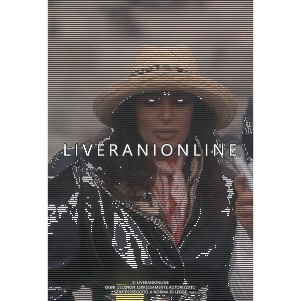 DIAP-RETROSPETTIVA LOREDANA BERTE\' CANTANTE NELLA FOTO LOREDANA BERTE\' NELL\'ANNO 1988 AG ALDO LIVERANI SAS  