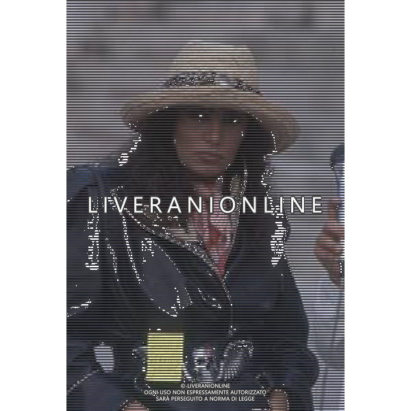 DIAP-RETROSPETTIVA LOREDANA BERTE\' CANTANTE NELLA FOTO LOREDANA BERTE\' NELL\'ANNO 1988 AG ALDO LIVERANI SAS  