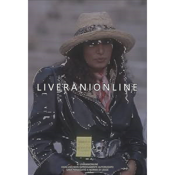 DIAP-RETROSPETTIVA LOREDANA BERTE\' CANTANTE NELLA FOTO LOREDANA BERTE\' NELL\'ANNO 1988 AG ALDO LIVERANI SAS  