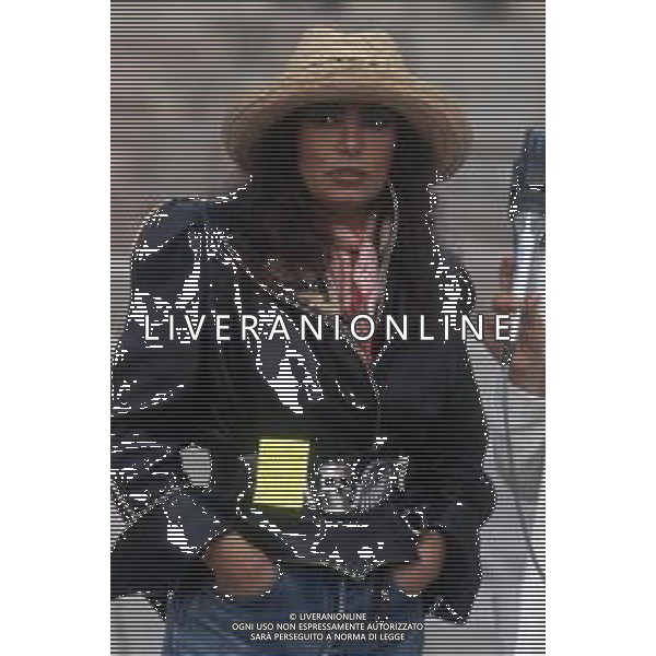DIAP-RETROSPETTIVA LOREDANA BERTE\' CANTANTE NELLA FOTO LOREDANA BERTE\' NELL\'ANNO 1988 AG ALDO LIVERANI SAS  