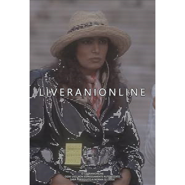 DIAP-RETROSPETTIVA LOREDANA BERTE\' CANTANTE NELLA FOTO LOREDANA BERTE\' NELL\'ANNO 1988 AG ALDO LIVERANI SAS  