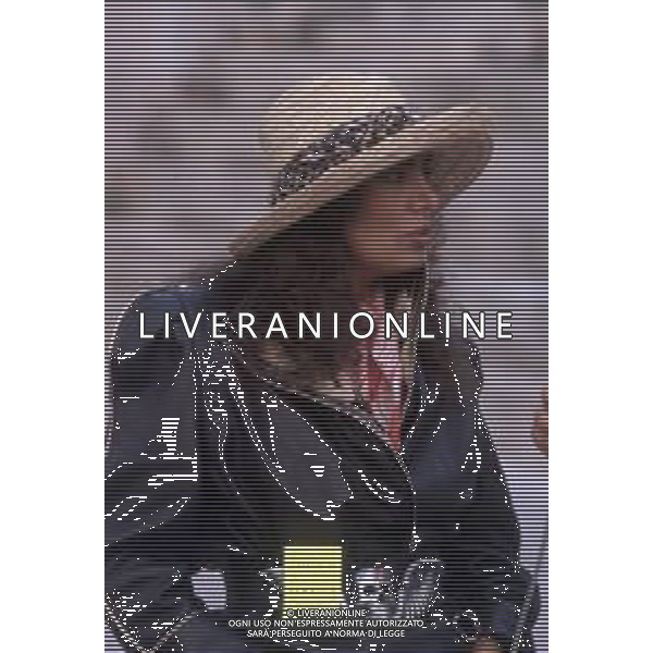 DIAP-RETROSPETTIVA LOREDANA BERTE\' CANTANTE NELLA FOTO LOREDANA BERTE\' NELL\'ANNO 1988 AG ALDO LIVERANI SAS  
