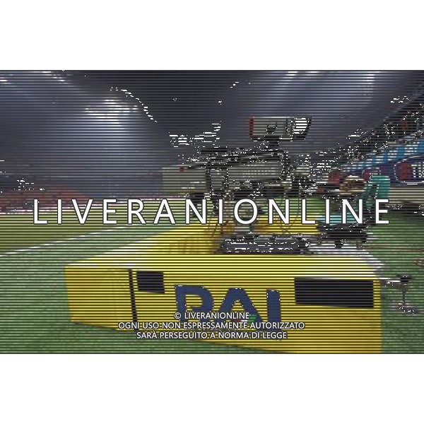 Milano 25/01/2006 coppa italia TIM 2005/06 milan-palermo 1:0 nella foto telecamere rai in campo ph marco luzzani/ag aldo liverani s.a.s.