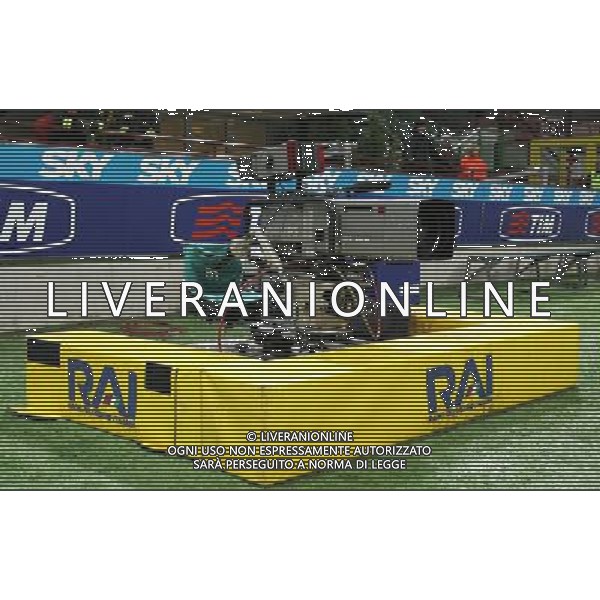 Milano 25/01/2006 coppa italia TIM 2005/06 milan-palermo 1:0 nella foto telecamere rai in campo ph marco luzzani/ag aldo liverani s.a.s.