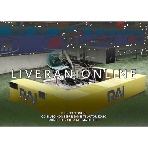 Milano 25/01/2006 coppa italia TIM 2005/06 milan-palermo 1:0 nella foto telecamere rai in campo ph marco luzzani/ag aldo liverani s.a.s.