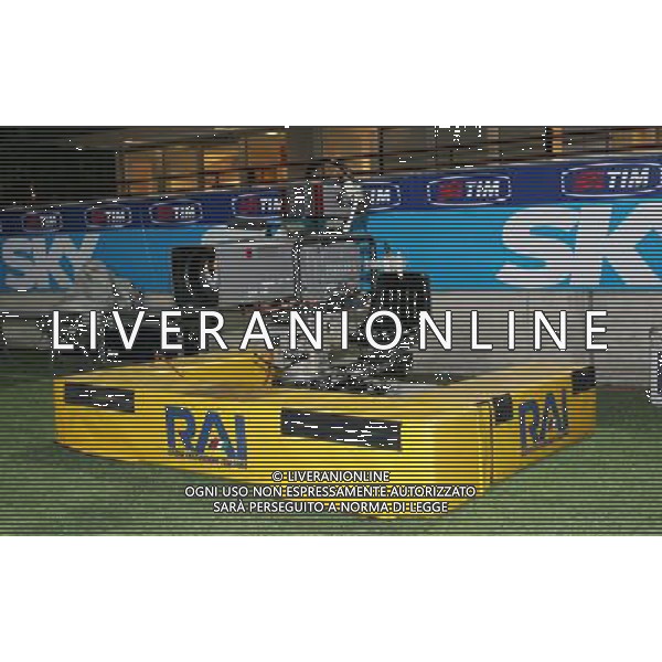 Milano 25/01/2006 coppa italia TIM 2005/06 milan-palermo 1:0 nella foto telecamere rai in campo ph marco luzzani/ag aldo liverani s.a.s.