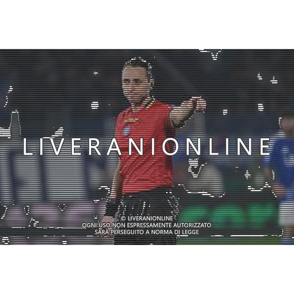 Como vs Juventus nella foto l\'arbitro Rosario Abisso di Palermo Como 07-02-2025 Stadio Giuseppe Sinigaglia Campionato Serie A Enilive - 24a giornata foto Roberto Garavaglia/Agenzia Aldo Liverani sas