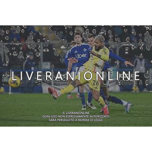 Como vs Juventus nella foto sull\'1 a 1 Douglas Luiz (Juventus) occasione da gol Como 07-02-2025 Stadio Giuseppe Sinigaglia Campionato Serie A Enilive - 24a giornata foto Roberto Garavaglia/Agenzia Aldo Liverani sas