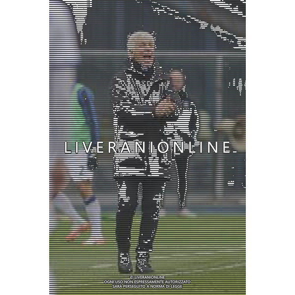 Gian Piero Gasperini Head Coach of Atalanta BC speaks during Hellas Verona FC vs Atalanta BC, 24° Serie A Enilive 2024-25 game at Marcantonio Bentegodi stadium in Verona (VR), Italy, on February 08, 2025. (Photo by Davide Casentini) AG ALDO LIVERANI SAS