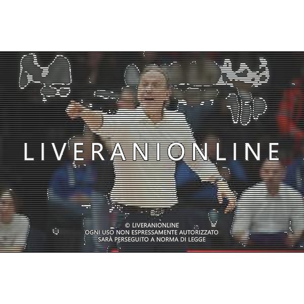 CASALECCHIO DI RENO (BOLOGNA) 08 02 2025 COPPA ITALIA DI PALLAVOLO FEMMINILE PRIMA SEMIFINALE IMOCO CONEGLIANO-IGOR NOVARA VOLLEY 3-0 NELLA FOTO LORENZO BERNARDI ALLENATORE IGOR NOVARA VOLLEY FOTO GIANNI SANNA-AG ALDO LIVERANI SAS