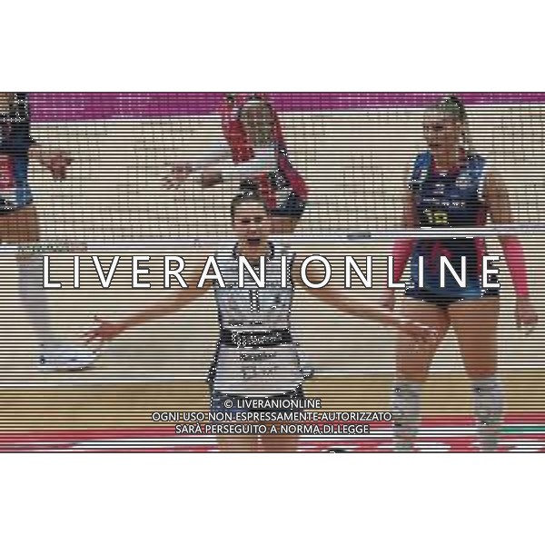 CASALECCHI DI RENO(BOLOGNA) FINALI COPPA ITALIA FEMMINILE FRECCIAROSSA PALLAVOLO SECONDA SEMIFINALE NUMIA VERO VOLLEY- SAVINO DEL BENE SCANDICCI NELLA FOTO ANNA DANESI MILANO FOTO GIANNI SANNA-AG ALDO LIVERANI SAS