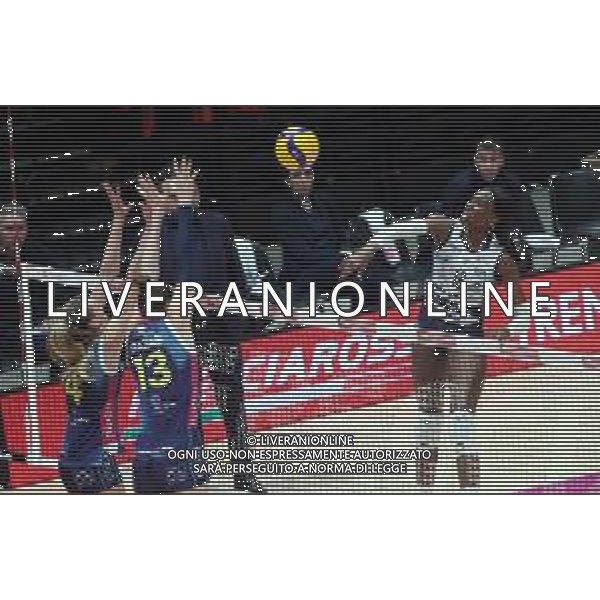 CASALECCHI DI RENO(BOLOGNA) FINALI COPPA ITALIA FEMMINILE FRECCIAROSSA PALLAVOLO SECONDA SEMIFINALE NUMIA VERO VOLLEY- SAVINO DEL BENE SCANDICCI NELLA FOTO PAOLA EGONU MILANO FOTO GIANNI SANNA-AG ALDO LIVERANI SAS