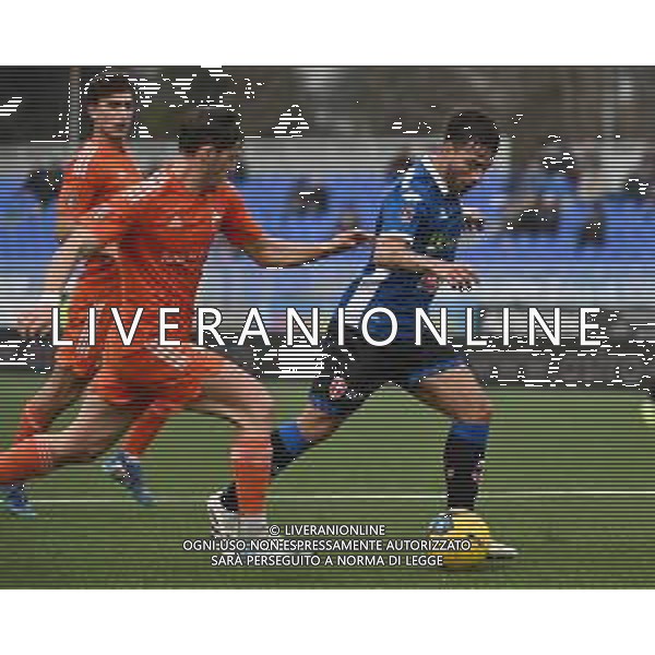 TVRG Novara vs Alcione nella foto Christian Donadio (Novara) Novara 09-02-2025 Stadio Silvio Piola Campionato Serie C girone A - 26a giornata foto Roberto Garavaglia/Agenzia Aldo Liverani sas