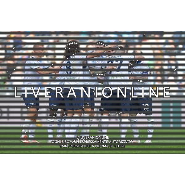 Lazio vs Monza Campionato Serie A Enilive - 24 Giornata Stadio Olimpico - Roma 09-02-2025 nella foto Esultanza Lazio foto federico gaetano-ag aldo liveraani sas