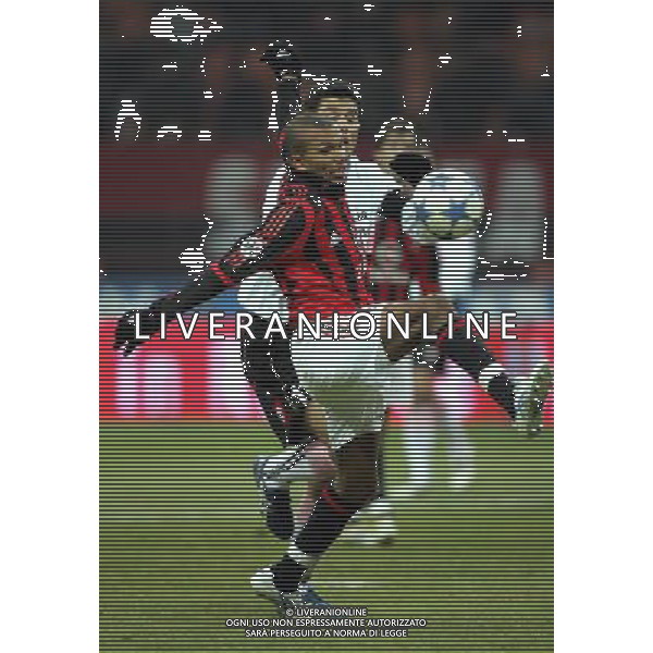 Milano 25/01/2006 coppa italia TIM 2005/06 milan-palermo 1:0 nella foto amoroso e grosso ph marco luzzani/ag aldo liverani s.a.s.