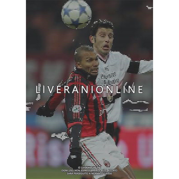 Milano 25/01/2006 coppa italia TIM 2005/06 milan-palermo 1:0 nella foto amoroso e grosso ph marco luzzani/ag aldo liverani s.a.s.