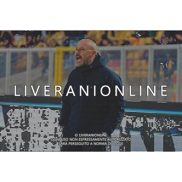 TVEM February 09, 2025 Lecce, Italy - US Lecce vs Bologna FC - Italian soccer serie A 2024/25 - Via Del Mare Stadium. In the pic: coach Vincenzo Italiano of Bologna FC foto emmanuele mastrodonato-ag aldo liverani sas