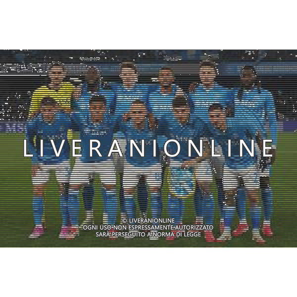 09-02-2025 NAPOLI-CAMPIONATO DI CALCIO SERIE A NAPOLI-UDINESE nella foto: FORMAZIONE NAPOLI CALCIO 2024-2025 Foto Mosca, Ag.Liverani FOT PIETRO MOSCA-AG ALDO LIVERANI SAS