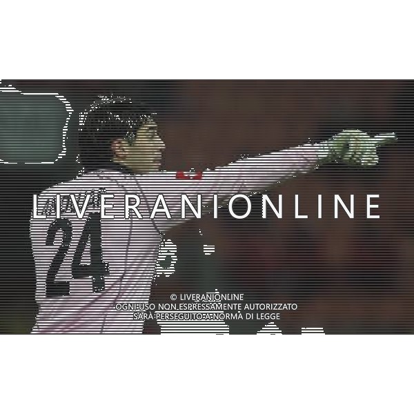 Milano 25/01/2006 coppa italia TIM 2005/06 milan-palermo 1:0 nella foto andujar mariano gonzalo ph marco luzzani/ag aldo liverani s.a.s.