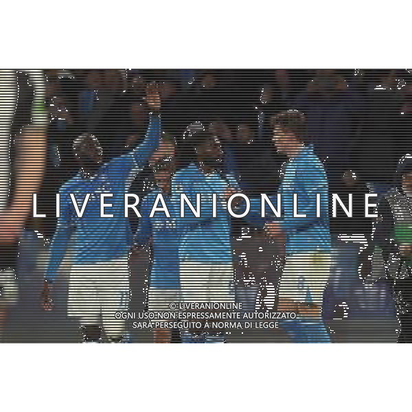 09-02-2025 NAPOLI-CAMPIONATO DI CALCIO SERIE A NAPOLI-UDINESE nella foto: esultanza Scott McTominay Foto Mosca, Ag.Liverani