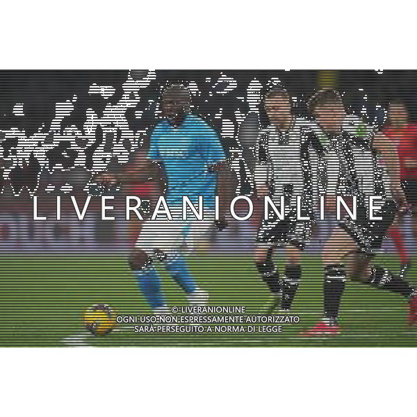 09-02-2025 NAPOLI-CAMPIONATO DI CALCIO SERIE A NAPOLI-UDINESE nella foto: Romelu Lukaku, Sandi Lovric Foto Mosca, Ag.Liverani