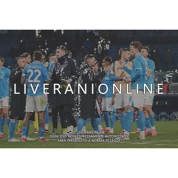 09-02-2025 NAPOLI-CAMPIONATO DI CALCIO SERIE A NAPOLI-UDINESE nella foto: fine gara napoli Foto Mosca, Ag.Liverani