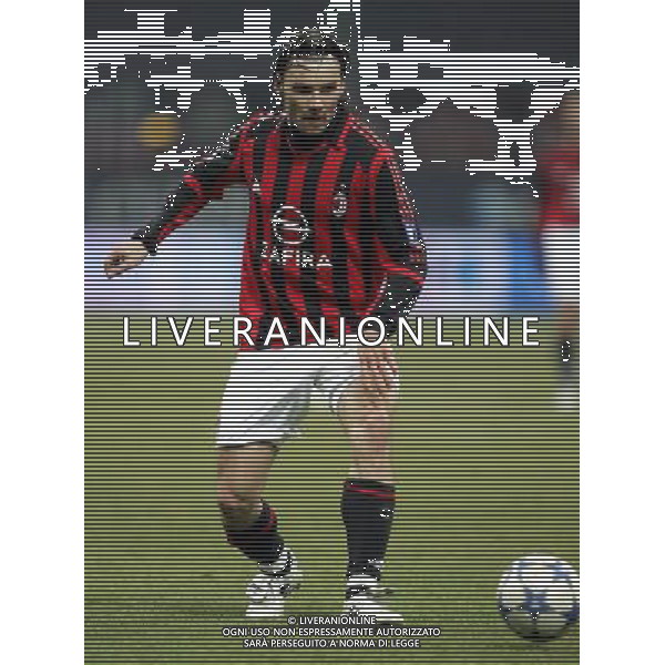 Milano 25/01/2006 coppa italia TIM 2005/06 milan-palermo 1:0 nella foto jankulovski marek ph marco luzzani/ag aldo liverani s.a.s.