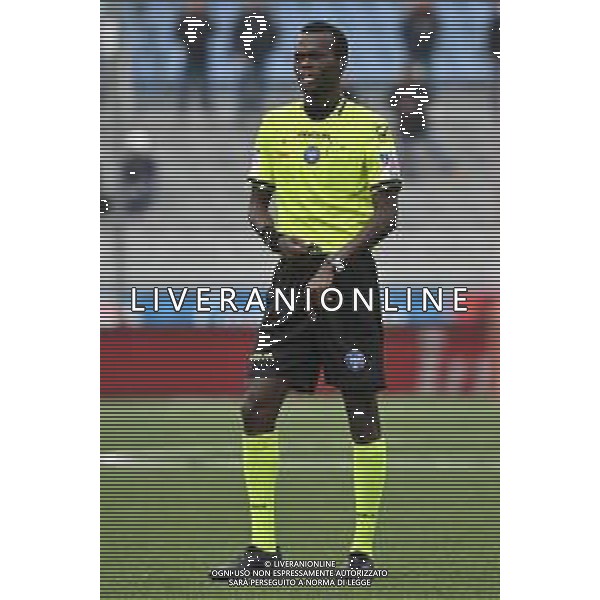 TVRG Novara vs Alcione nella foto l\'arbitro Abdoulaye Diop di Treviglio (BG) Novara 09-02-2025 Stadio Silvio Piola Campionato Serie C girone A - 26a giornata foto Roberto Garavaglia/Agenzia Aldo Liverani sas