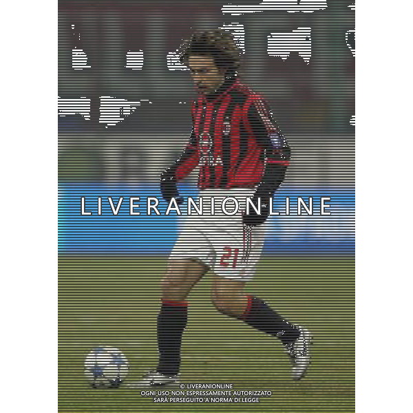 Milano 25/01/2006 coppa italia TIM 2005/06 milan-palermo 1:0 nella foto pirlo andrea ph marco luzzani/ag aldo liverani s.a.s.