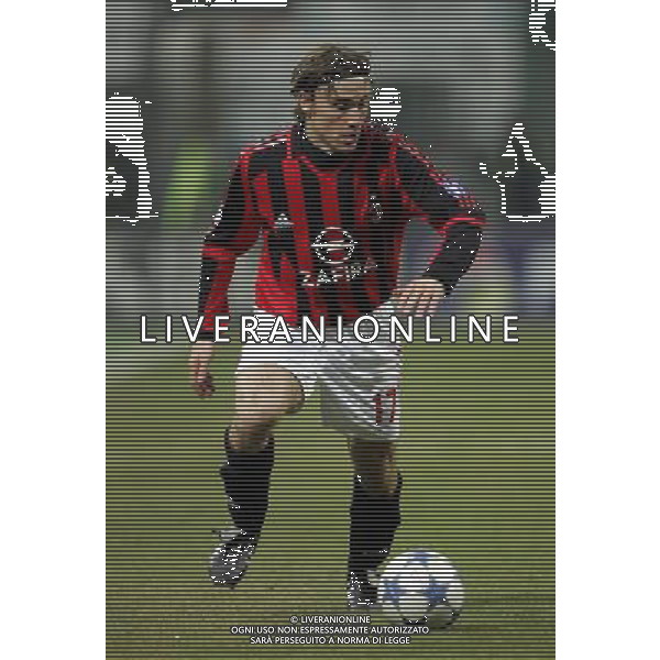 Milano 25/01/2006 coppa italia TIM 2005/06 milan-palermo 1:0 nella foto simic dario ph marco luzzani/ag aldo liverani s.a.s.