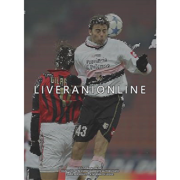 Milano 25/01/2006 coppa italia TIM 2005/06 milan-palermo 1:0 nella foto barzagli e gilardino ph marco luzzani/ag aldo liverani s.a.s.