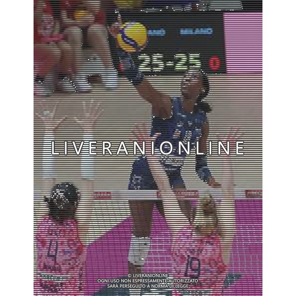 CASALECCHIO DI RENO(BOLOGNA) 09 02 2025 FINALI COPPA ITALIA FEMMINILE PALLAVOLO FRECCIAROSSA FINALE PROSECCO DOC IMOCO CONEGLIANO-NUMIA VERO VOLLEY MILANO 3-0 NELLA FOTO PAOLA EGONU NUMIA VERO VOLLEY MILANO FOTO GIANNI SANNA-AG ALDO LIVERANI SAS