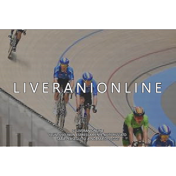 10-02-2025 Allenamento Europei Pista Zolder 2025; 2025, Italia; Viviani, Elia; Zolder, Velodromo; foto stefano sirotti-ag aldo liverani sas