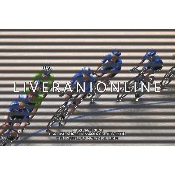 10-02-2025 Allenamento Europei Pista Zolder 2025; 2025, Italia; Viviani, Elia; Zolder, Velodromo; foto stefano sirotti-ag aldo liverani sas
