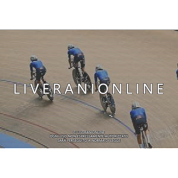 10-02-2025 Allenamento Europei Pista Zolder 2025; 2025, Italia; Zolder, Velodromo; foto stefano sirotti-ag aldo liverani sas
