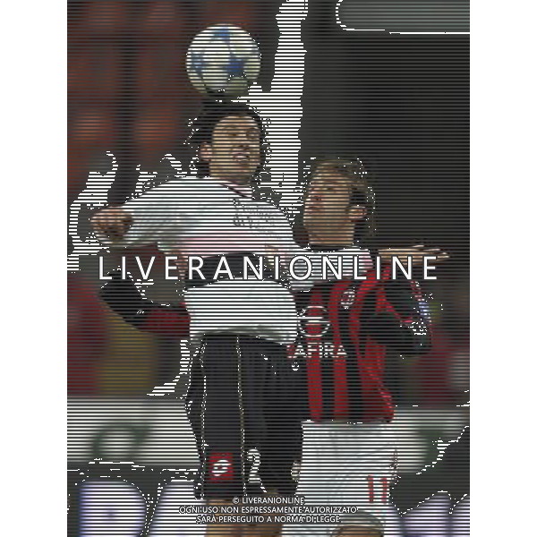 Milano 25/01/2006 coppa italia TIM 2005/06 milan-palermo 1:0 nella foto zaccardo e gilardino ph marco luzzani/ag aldo liverani s.a.s.