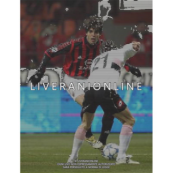 Milano 25/01/2006 coppa italia TIM 2005/06 milan-palermo 1:0 nella foto kaka e biava ph marco luzzani/ag aldo liverani s.a.s.