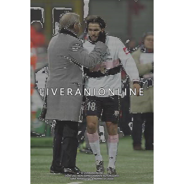 Milano 25/01/2006 coppa italia TIM 2005/06 milan-palermo 1:0 nella foto del neri e santana ph marco luzzani/ag aldo liverani s.a.s.
