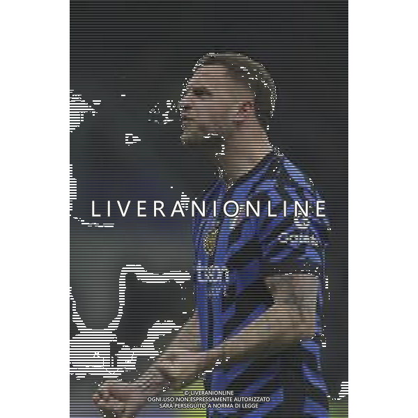 10-02-2025 MILANO-CAMPIONATO DI CALCIO SERIE A INTER-FIORENTINA NELLA FOTO DOPO GOAL MARKO ARNAUTOVIC FOTO GIAMPIETRI-AG ALDO LIVERANI SAS