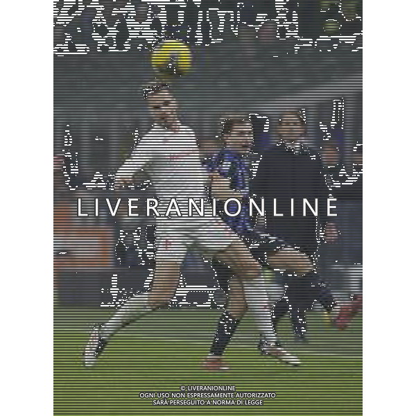 NICOLO\' BARELLA 10-02-2025 -MILANO CAMPIONATO DICALCIO SERIE A INTER-FIORENTINA FOTO PAOLO GIAMPIETRI-AG ALDO LIVERANI SAS