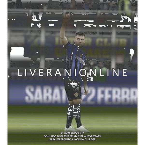 LAUTARO MARTINEZ 10-02-2025 -MILANO CAMPIONATO DICALCIO SERIE A INTER-FIORENTINA FOTO PAOLO GIAMPIETRI-AG ALDO LIVERANI SAS