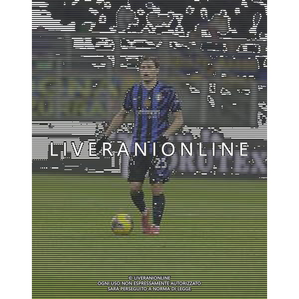 NICOLO\' BARELLA 10-02-2025 -MILANO CAMPIONATO DICALCIO SERIE A INTER-FIORENTINA FOTO PAOLO GIAMPIETRI-AG ALDO LIVERANI SAS