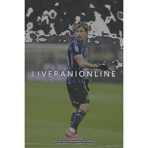 NICOLO\' BARELLA 10-02-2025 -MILANO CAMPIONATO DICALCIO SERIE A INTER-FIORENTINA FOTO PAOLO GIAMPIETRI-AG ALDO LIVERANI SAS