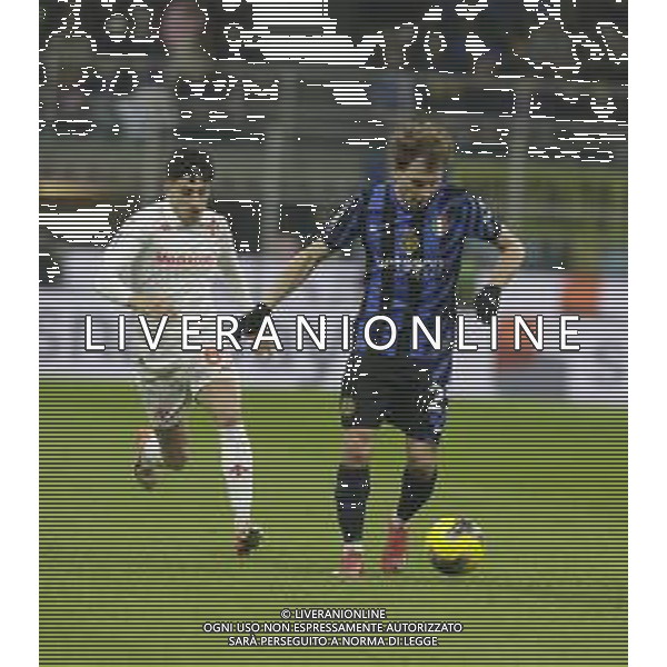 NICOLO\' BARELLA 10-02-2025 -MILANO CAMPIONATO DICALCIO SERIE A INTER-FIORENTINA FOTO PAOLO GIAMPIETRI-AG ALDO LIVERANI SAS